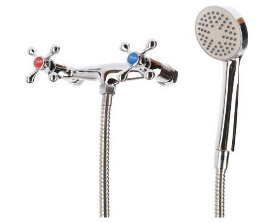 Смеситель для ванны без излива Potato с переключателем для душа P2065 