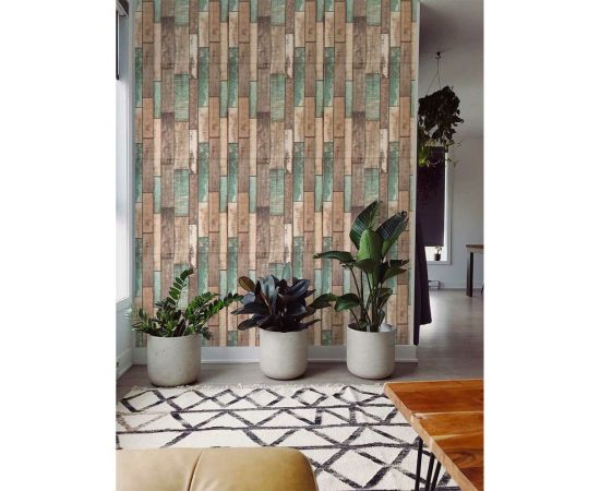 Самоклеящиеся 3D панели Центурион 700x700x4 мм Доска датская 79841 – изображение 2