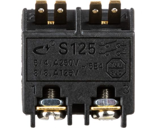 Кнопка kr125-1 выключатель для угловой шлифмашины ушм 900/125 TDM SQ1080-0125 – изображение 4