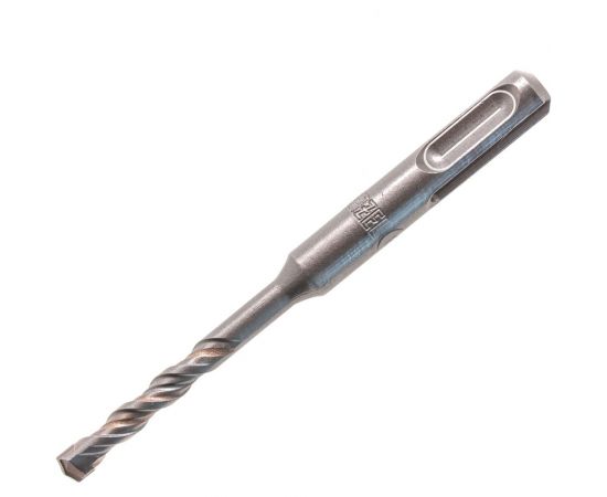 Бур по бетону, двойная спираль, Cobalt W-tip (6x110 мм; SDS PLUS) Denzel 705005 – изображение 5