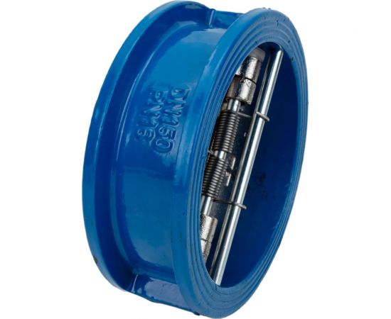 Обратный клапан CiДу150 Ру16 двухдисковый межфланцевый чугунный D100-01755 – изображение 3