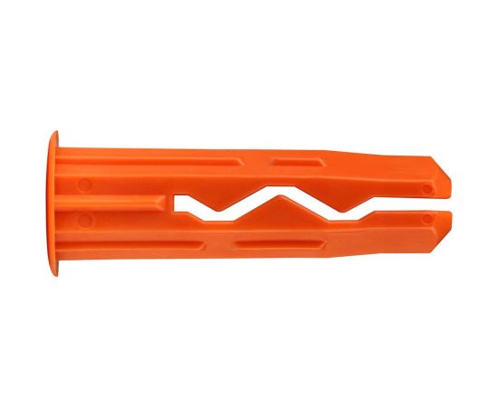 Дюбель ЕВРОПАРТНЕР MULTI plug 10x40 + шуруп MULTI универсальный, пот. головка, неполная резьба, ZN RB2 0142 – изображение 2