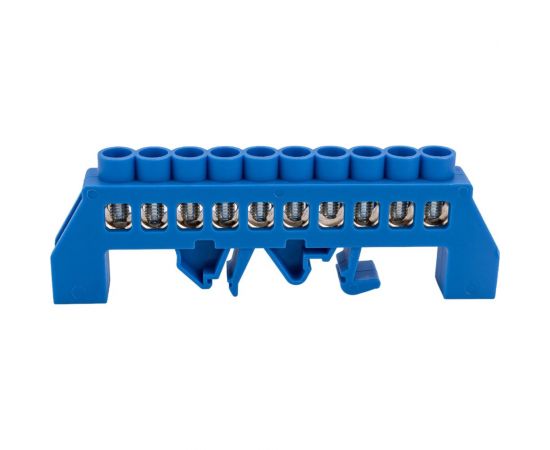 Шина TDM N нулевая в изоляторе на DIN-рейку 8x12мм 10 групп SQ0801-0078 – изображение 8