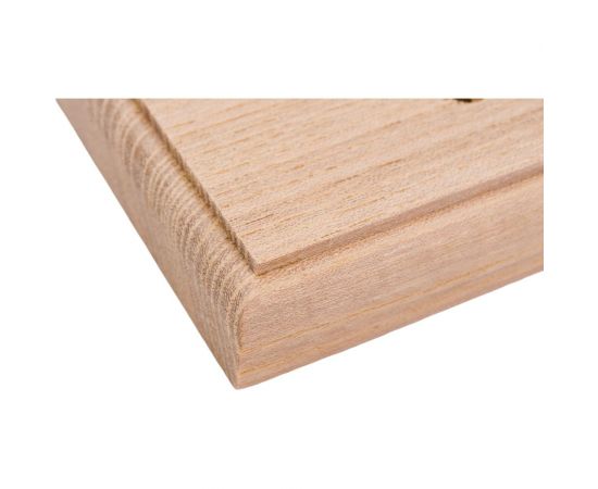 Универсальная накладка на бревно TDM НБУ 1П (деревянная; 95x95 мм; сосна) SQ1821-0257 – изображение 4