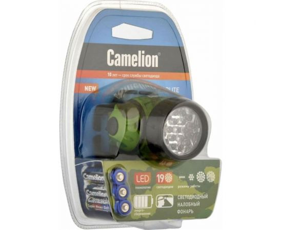 Налобный фонарь Camelion LED 5313-19F4ML, 7538 – изображение 2