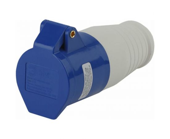 Переносная розетка ЭРА 213 2Р+РЕ 16А 220В IP44 Б0032861 – изображение 3