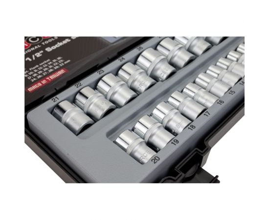 Набор головок 1/2" 21 шт. FORCE 4212 – изображение 2