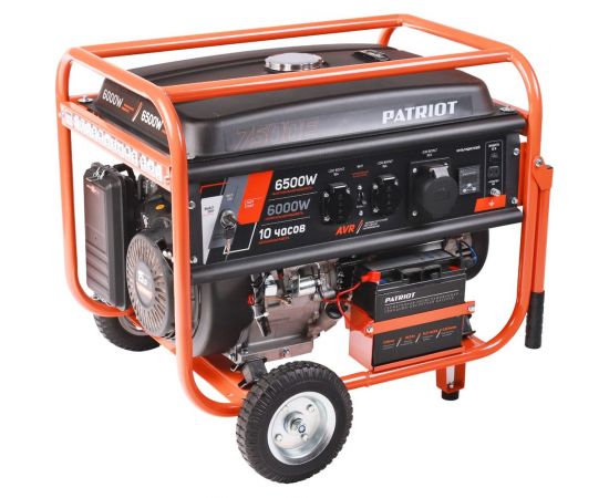 Бензиновый генератор PATRIOT GRS 7500E 476102288 – изображение 10