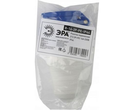 Переносная розетка ЭРА 213 2Р+РЕ 16А 220В IP44 Б0032861 – изображение 4