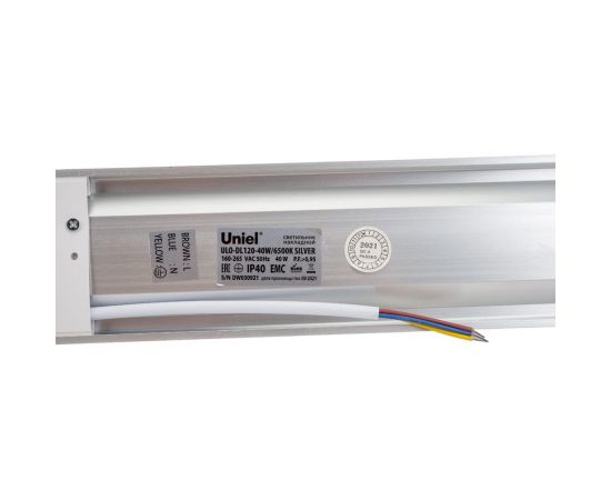 Светодиодный накладной светильник Uniel ULO-DL120-40W/6500K SILVER UL-00008069 – изображение 3