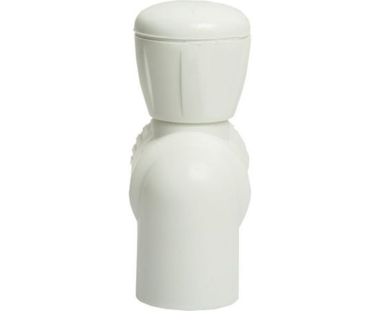 Шаровой кран VRT американка, 20-1/2"", угловой, EVER plast, белый 542466 – изображение 7