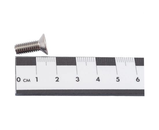 Нержавеющий винт с потайной головкой KREPFIELD M6x16 мм, DIN 965, А2, крестообразный шлиц PH, 30 шт. 965А2ВИНТ6Х16-30 – изображение 3