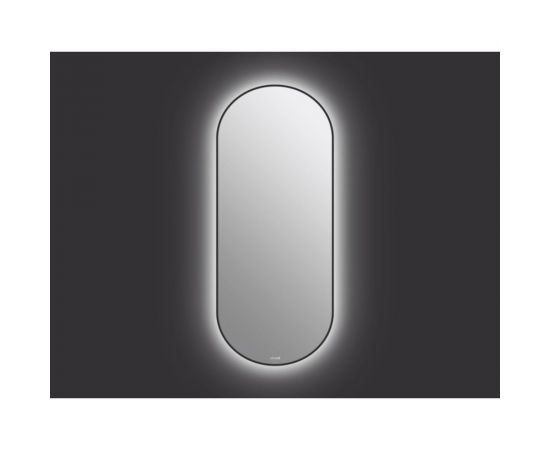 Зеркало Cersanit ECLIPSE smart 50x122 с подсветкой, овальное, в черной рамке 64200 – изображение 4