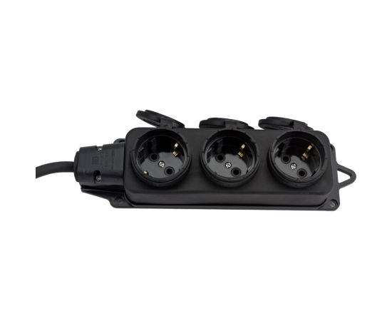 Удлинитель-шнур TDM силовой каучук УШз16-103 IP44 3 гнезда с/з, 10м КГ 3х1,5 SQ1302-0346 – изображение 4