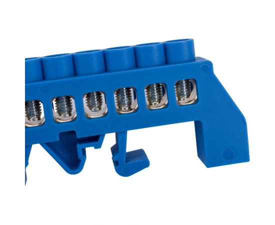 Шина TDM N нулевая в изоляторе на DIN-рейку 8x12мм 10 групп SQ0801-0078 – изображение 3