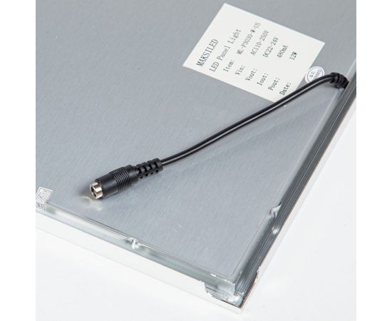 Светодиодная накладная панель MAKSILED 12Вт, 230В, 750лм, IP20, 7000К, 300x300x12мм ML-P3030-W-US – изображение 4