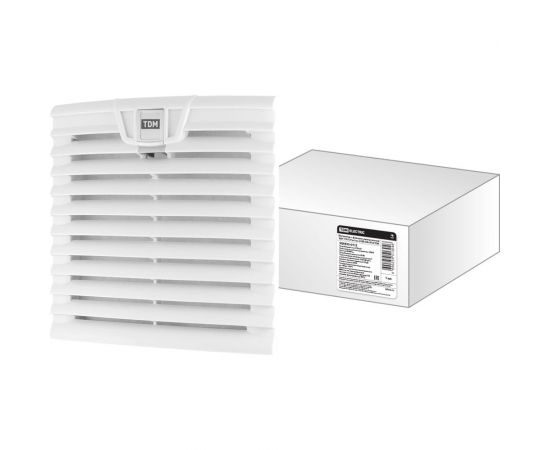 Универсальный вентилятор с фильтром TDM ВФУ 170/139 м3/час 230В 45Вт IP54 SQ0832-0112 