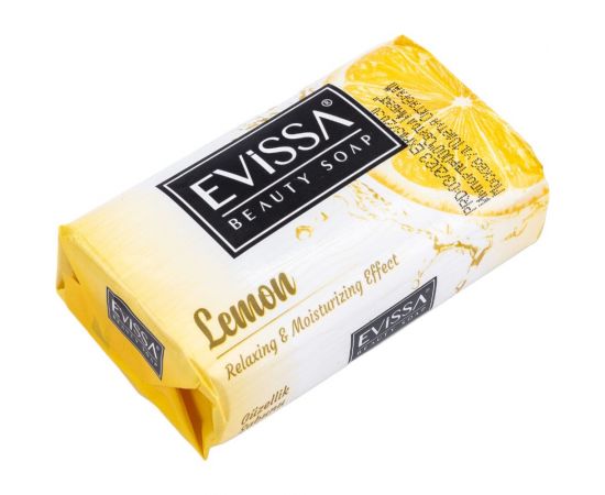 Туалетное мыло EVISSА в картонной упаковке, 100 гр., лимон М5015 