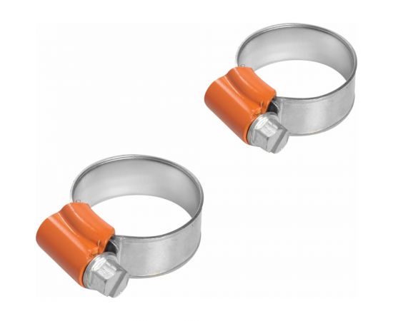 Червячные усиленные хомуты Airline 16-25/11,7 мм, W1 оцинк., комплект 2 шт. AHC-SK-08 