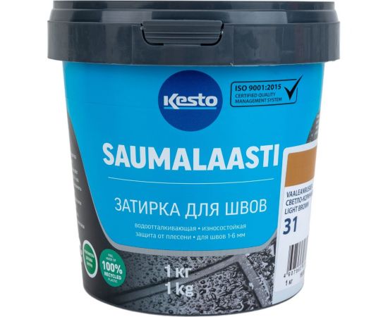 Затирка Kesto Saumalaasti 31 1 кг, светло-коричневый T3506.001. 