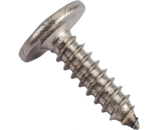 Нержавеющий саморез с прессшайбой KREPFIELD 4,2x16 мм, ART 9999, А2, самонарезающий, крестообразный шлиц PH, 50 шт. 9999A2саморез с прессшайбой4.2X16-50 