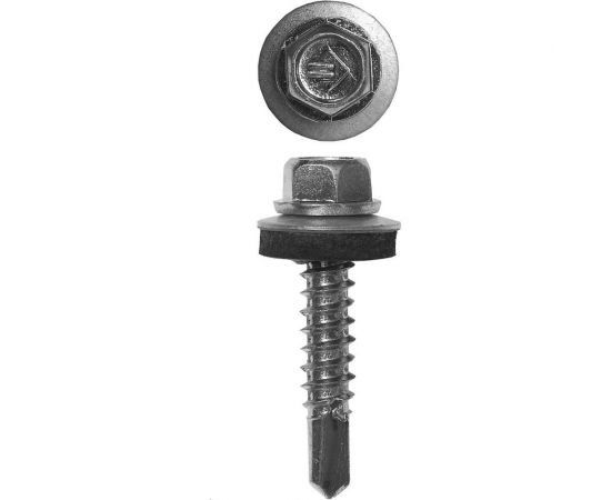 Саморезы для крепления кровельных материалов 800 шт. (5,5х75 мм; ТФ0) ЗУБР 4-300310-55-075 