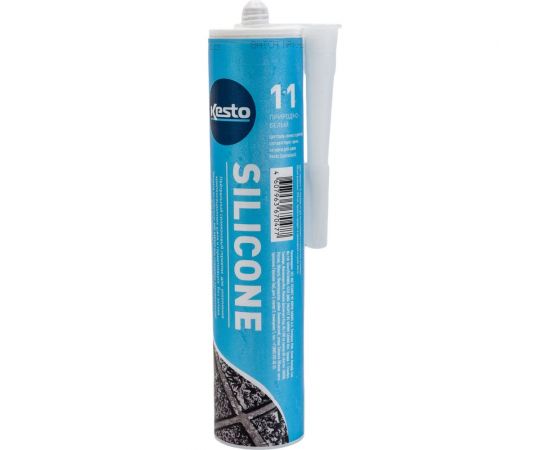 Герметик Kesto Silicone 11 310 мл, природно-белый T3550.926. 