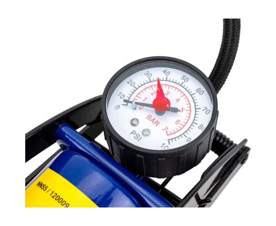 Ножной насос A2DM манометр, армированный шланг 60 см 120009 – изображение 3