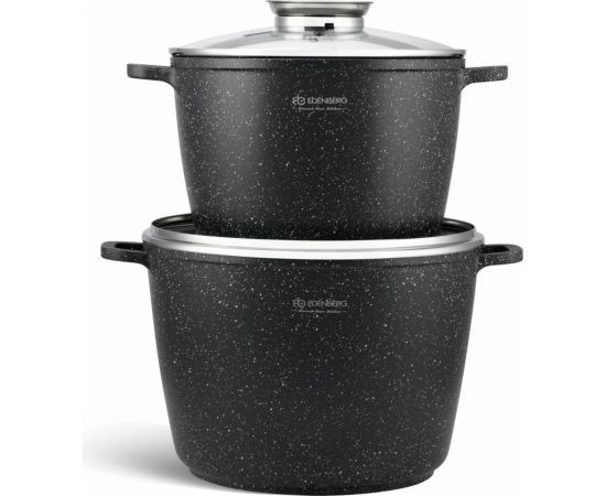 Набор круглых казанов EDENBERG 6.2 л, 10 л EB-8133 – изображение 4