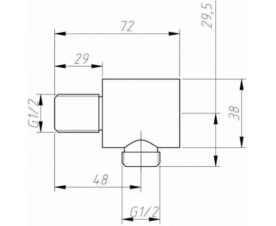 Шланговое подсоединение Aquanet AF210-92S Steel 00225489 – изображение 2
