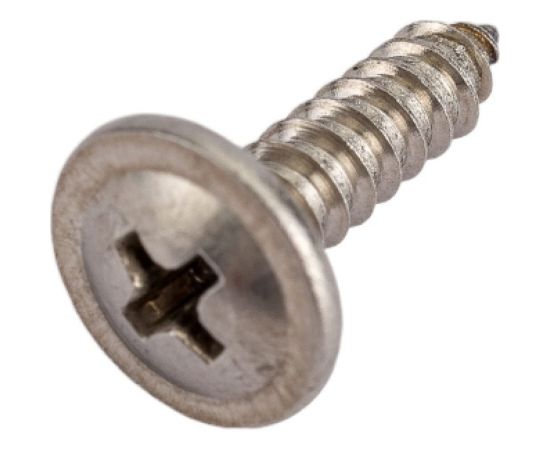 Нержавеющий саморез с прессшайбой KREPFIELD 4,2x16 мм, ART 9999, А2, самонарезающий, крестообразный шлиц PH, 50 шт. 9999A2саморез с прессшайбой4.2X16-50 – изображение 2