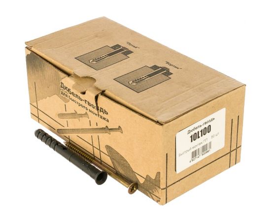 Дюбель-гвоздь КРЕП-КОМП борт потайной 10х100 50шт дг10100 – изображение 2