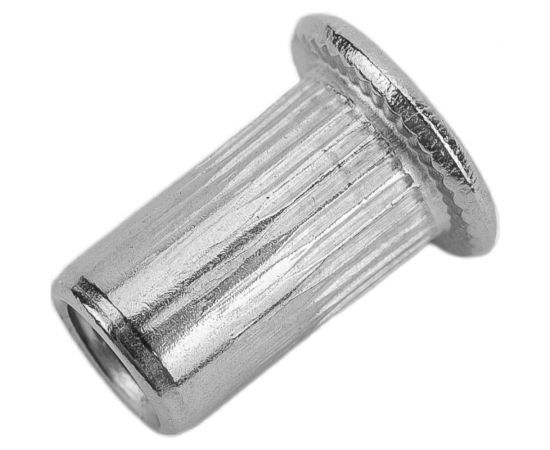 Нержавеющая резьбовая заклепка KREPFIELD M4x10 мм, ART 1025, А2, 20 шт. 1025ГАЙКАЗАКЛЕПКАМ4Х10-20 – изображение 2