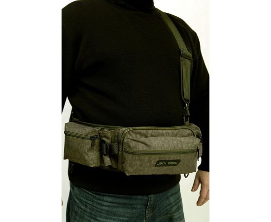 Разгрузочная сумка-пояс SOLARIS с портупеей, Серый Хаки S5403 – изображение 2