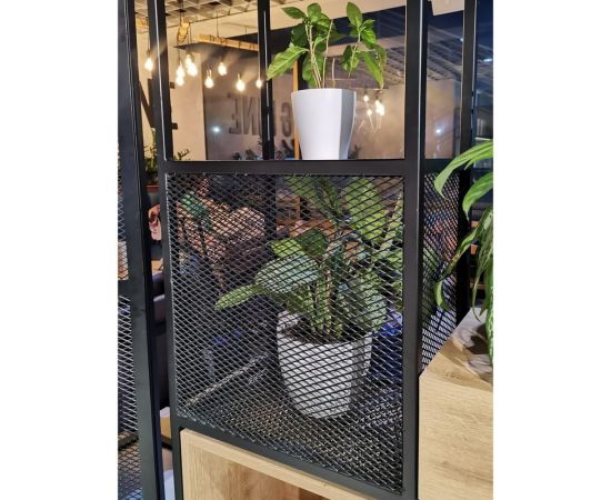 Сетка ПВЛ/ЦПВС просечно-вытяжная стальная неокрашенная лофт Фабрика сеток ""Железный слон"" ячейки 8x8 мм, перемычка 2 мм, рулон 1.25x2 м PVS000025-2 – изображение 4