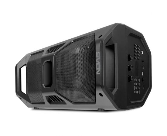 Портативная колонка SVEN АС PS-600 черная, 50 Вт, TWS, Bluetooth, FM, USB, microSD, LED-дисплей, 4000 мА*ч SV-018443 – изображение 6