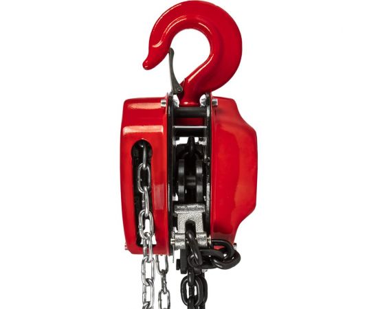 Ручная шестеренная таль QUATTRO ELEMENTI 3 т, 6 м 908-061 – изображение 2