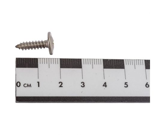 Нержавеющий саморез с прессшайбой KREPFIELD 4,2x16 мм, ART 9999, А2, самонарезающий, крестообразный шлиц PH, 50 шт. 9999A2саморез с прессшайбой4.2X16-50 – изображение 3