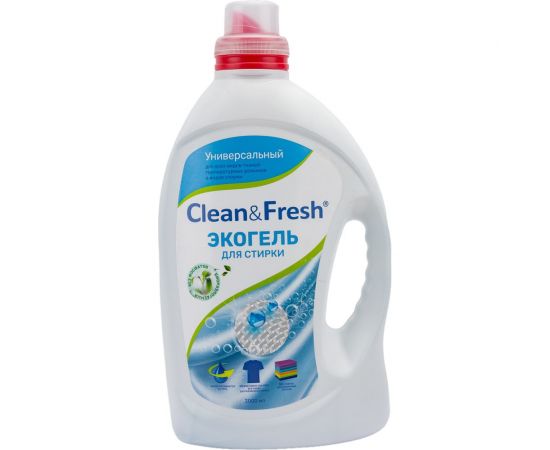 Гель для стирки CLEANANDFRESH universal, 3 л Cl63000u – изображение 5