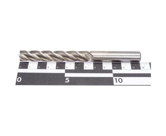 Фреза концевая цх 12.0x75x125 мм, 4-п, сверхдлинная, Р6М5, DIN 844, хв. 12 мм ИНСТУЛС 00001337447 – изображение 2