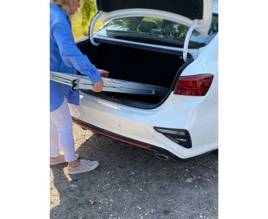 Металлический стеллаж ГЕЛЕОС Атлант-4, 4 полки, складной, размер 730x400x1265 мм, белый АСТ-42 – изображение 10