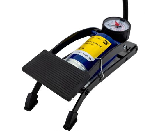 Ножной насос A2DM манометр, армированный шланг 60 см 120009 – изображение 5