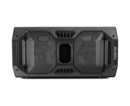 Портативная колонка SVEN АС PS-600 черная, 50 Вт, TWS, Bluetooth, FM, USB, microSD, LED-дисплей, 4000 мА*ч SV-018443 – изображение 3