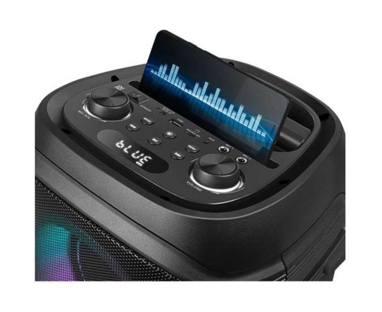 Портативная колонка SVEN АС PS-800 черная, 100 Вт, TWS, Bluetooth, FM, USB, microSD, LED-дисплей, 4400 мА*ч SV-021511 – изображение 11