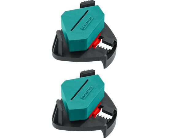 Пружинный угловой зажим KRAFTOOL SCC два диапазона зажима 10-22, 22-40 мм 32205 