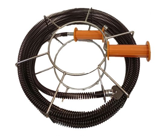 Набор для прочистки канализации КРОКОЧИСТ до 110 мм, 7 метров 51315-16-7Н 