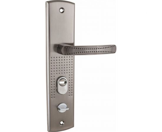 Универсальный комплект ручек для металлических дверей Аллюр (универсальный; левая) 5378 