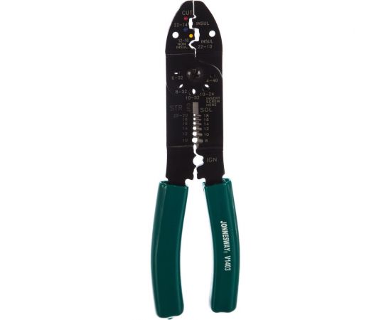 Щипцы для обжима и зачистки проводов Jonnesway V1403 