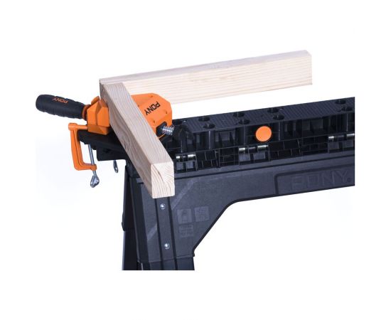 Козлы многофункциональные 2 шт +2 струбцины Pony Jorgensen 60400 – изображение 15