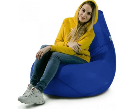 Кресло-мешок Mypuff Груша, василек, размер стандарт, оксфорд b_171 – изображение 7